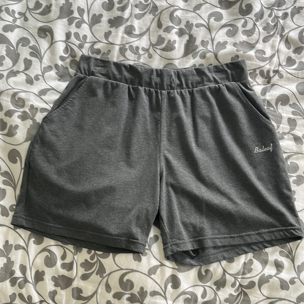 🩷3/$15 BALEAF Women's Cotton Yoga Shorts size L